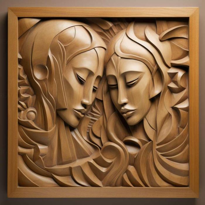 نموذج ثلاثي الأبعاد لآلة CNC 3D Art 